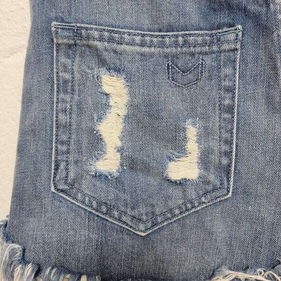Mumu Blue Jean Shorts 28 - Picture 8 of 11